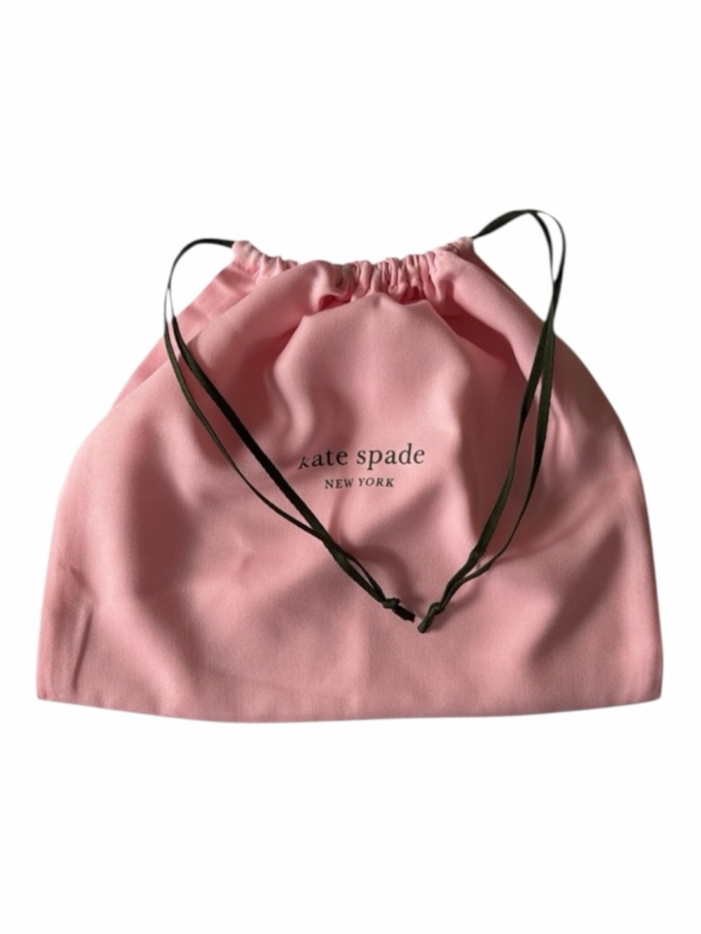 NWOT Kate Spade Pink Drawstring Dust Bag